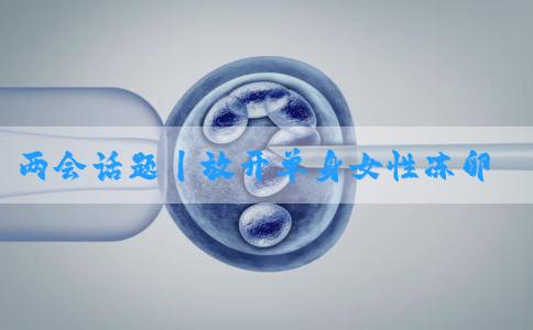 两会话题丨放开单身女性冻卵，还须相关立法“解冻”