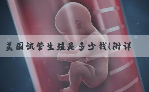 美国试管生殖是多少钱！附详细价格一览！