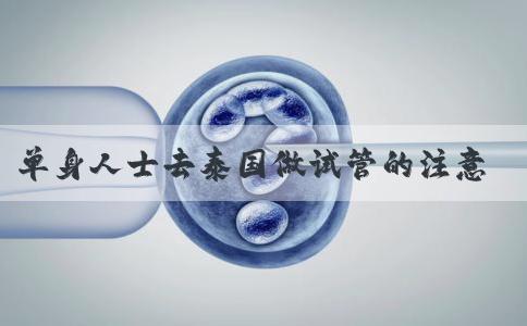 单身人士去泰国做试管的注意事项分享！泰国单身试管婴儿的利与弊