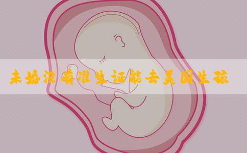 未婚没有准生证能去美国生孩子吗