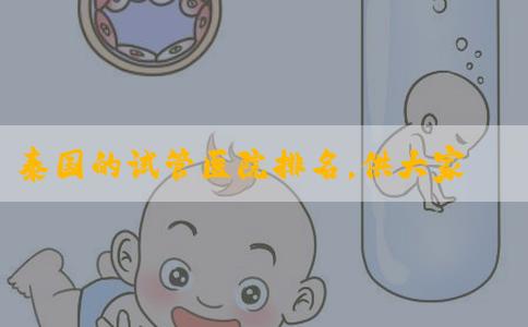 泰国的试管医院排名，供大家参考使用