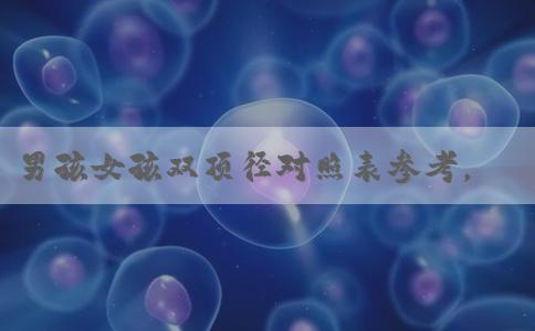 男孩女孩双顶径对照表参考，胎头两侧宽度或能辨性别