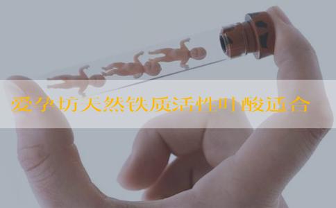 爱孕坊天然铁质活性叶酸适合什么人吃？