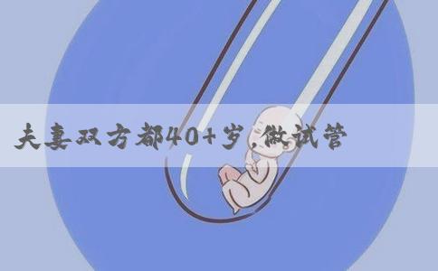 夫妻双方都40+岁，做试管婴儿成功率高吗？