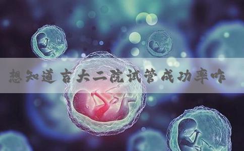 想知道吉大二院试管成功率咋样看这，生殖医生给你详细解析