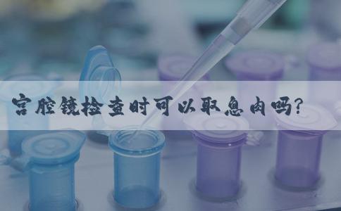 宫腔镜检查时可以取息肉吗?