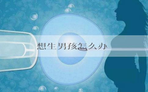 想生男孩怎么办