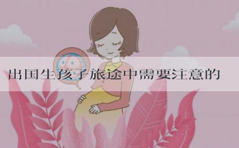出国生孩子旅途中需要注意的事项