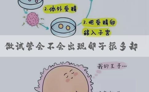 做试管会不会出现卵子很多却没有可用胚胎的情况？