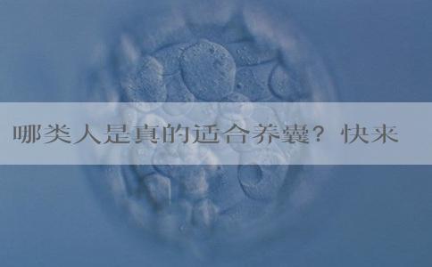 哪类人是真的适合养囊？快来看看你是否适合